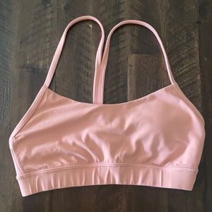 Lululemon pink sports bra